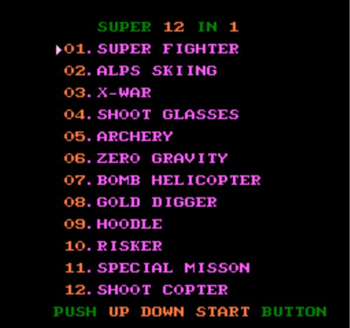 12-in-1 (Super Fighter)
