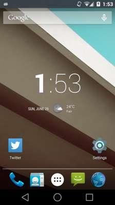 Android L Theme