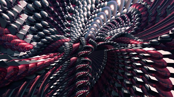 Fraktal figury 3d 215545 3840x2160