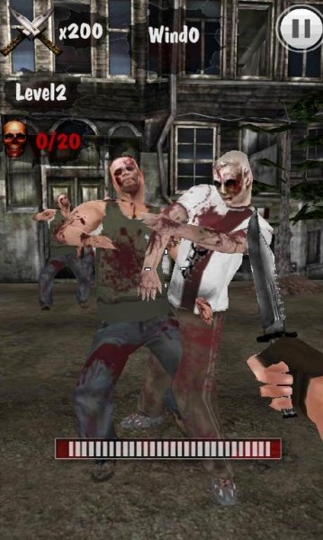 3D Knife King Zombie War