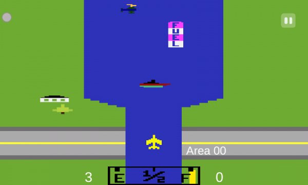 River Raid Free com.tangogames.RiverRaid