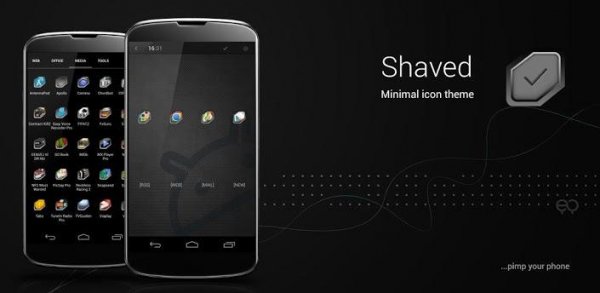 Shaved icon theme v 1.0