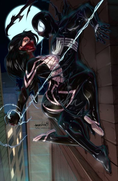 Silk &amp; Spider Man Venom