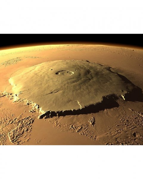 Гора Олимп на Марсе