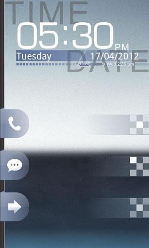 GlassBox GO Locker theme