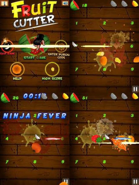 FruitCutter 240x320 Cracked