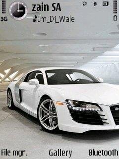 White Audi R8