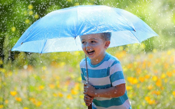 Rain Boys Umbrella Smile 478736 3840x2400
