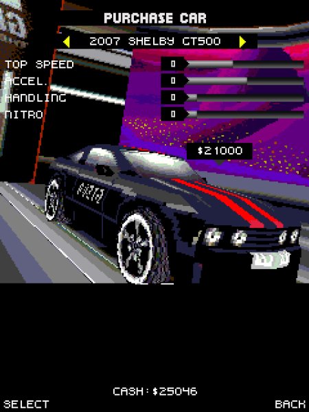 Need For Speed ProStreet 3D SonyEricsson