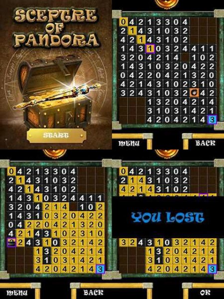 Skipetre of Pandora 240x320 k800