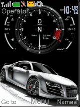 Audi r8 car спидометр