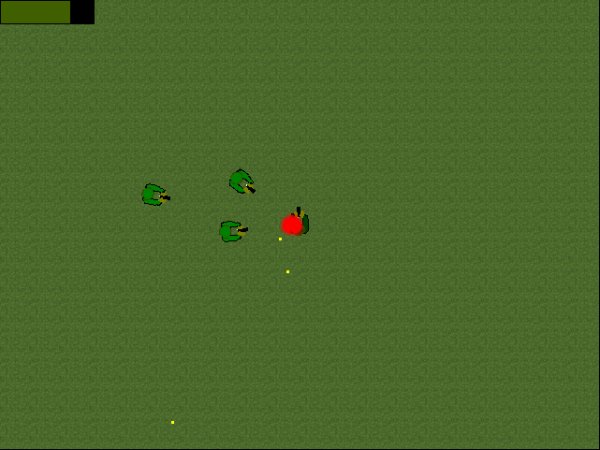 Тест 2D(вид сверху жанрTDS).alpha0.01