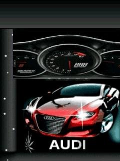 Audi car спидометр анимация