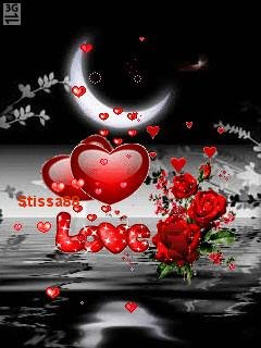 Red love sea анимация