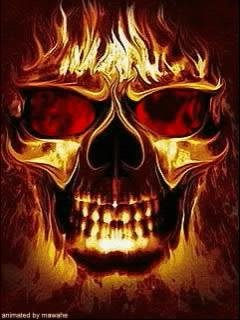 Gold skull череп