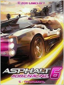 (Rus) Asphalt 6 Adrenaline 240x320 S60