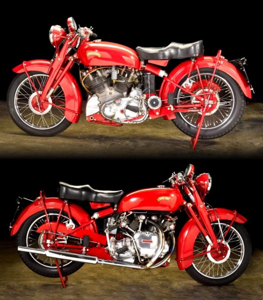 VINCENT 998cc RAPIDE SERIES-C TOURING (1950г.)