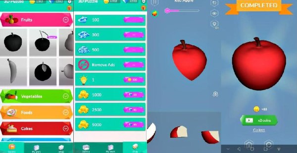 3D World Puzzle [mod - все открыто +] eng
