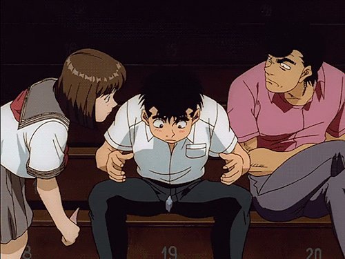 Kumi Mashiba, Ippo Makunouchi, Mamoru Takamura