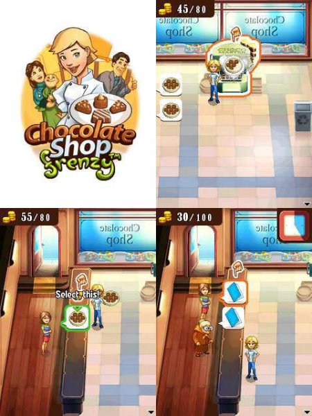 Chocolate Shop Frenzy 128x160 6151