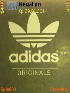 Orange adidas