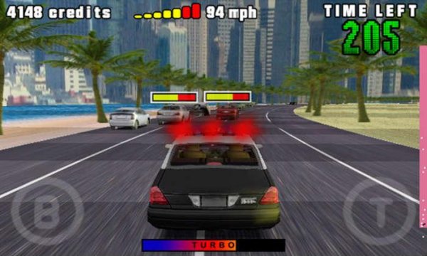 Police Car Race And Chase