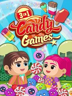 3-in-1 Candy Games 240x400