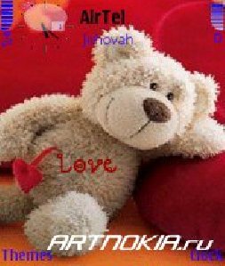 Teddy-Bear-Animated-Nokia-Theme