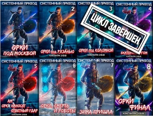 Константин Зубов "Системный приход". Цикл из 8 кн