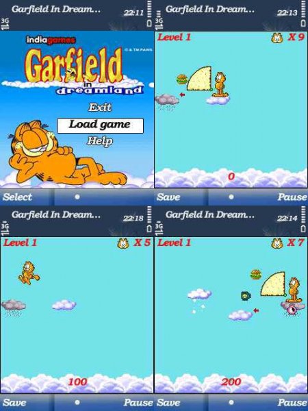 Garfield In Dreamland 208x208