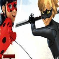 Miraculous Ladybug Paddle Ball