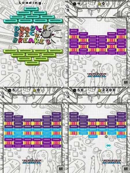 Doodle Brick Breaker 320x240 E71