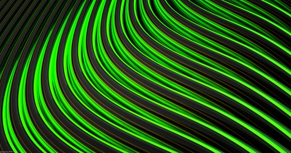 Green-lines-wavy-light-pattern