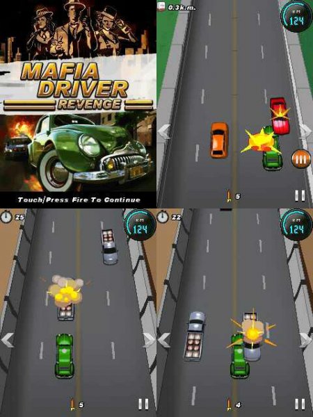 Mafia Driver Revenge 240x320 ts