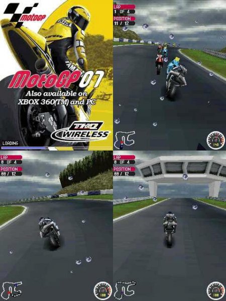 3D Moto GP 2007 320x240 E72