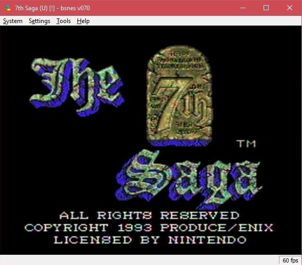 bsnes v070