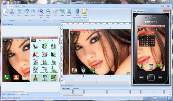 Girl. SAMSUNG S5250, 5330, 5750, 7230, 5260