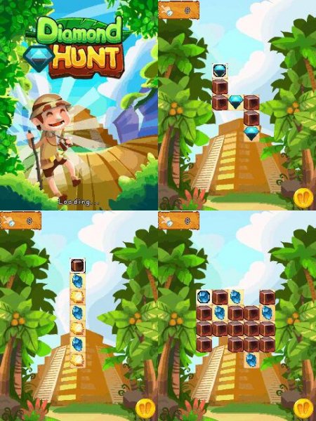 Diamond Hunt 240x320