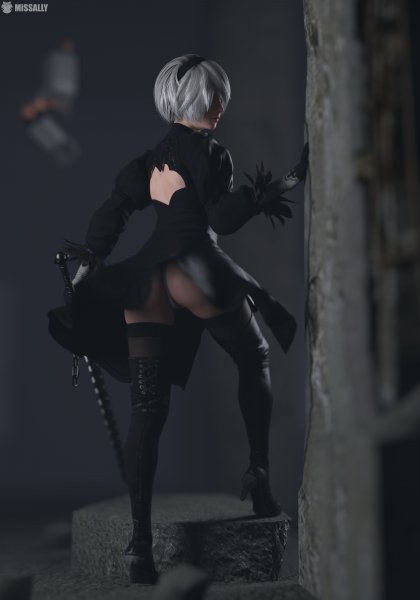 2B, NieR: Automata Camera+1