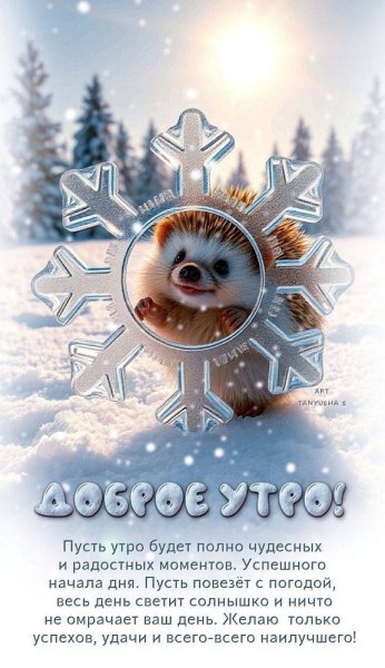 ДОБРОЕ УТРО!