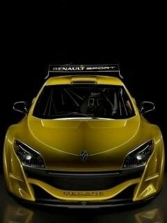 Renault car gold icons