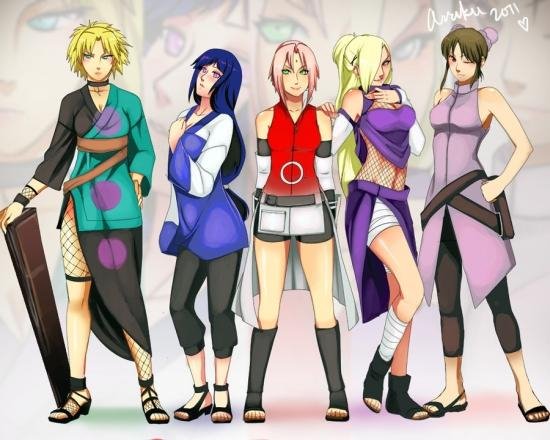 Girls in Naruto
