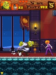 Shrek Party Nokia 176x208 rus