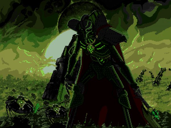 Warhammer 40000, гифки, Necrons, некроны
