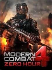 RUS Modern Combat 4 Zero Hour 240x400 Сенсор