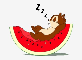LINE Official Stickers - Chip 'n' Dale Summer Deli