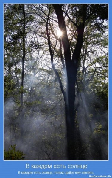 В каждом есть солнце
