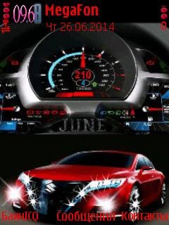 Suzuki car гed спидометр анимация