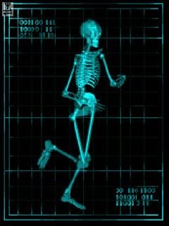 Skeleton dance анимация