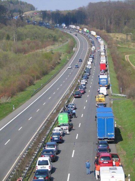 пробки в Германии
